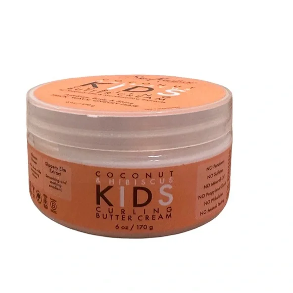 Shea Moisture Kids Curling Butter Cream, Coconut & Hibiscus, 6 oz NEW