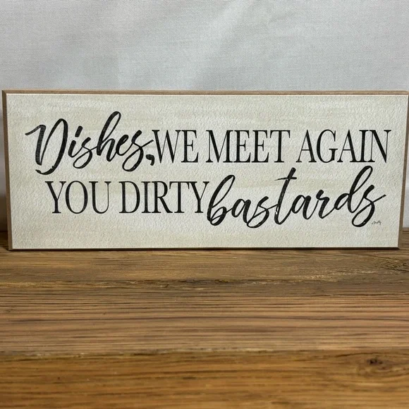 Humorous Kitchen‎ Sign