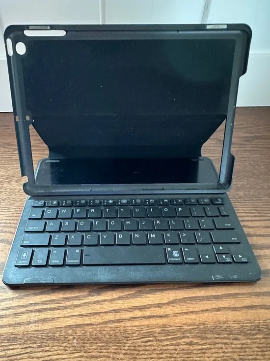 Black Tablet Keyboard Case with Protective Cover