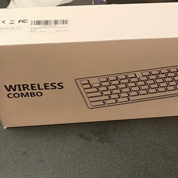 Source Unknown Wireless Combo Keyboard - Black