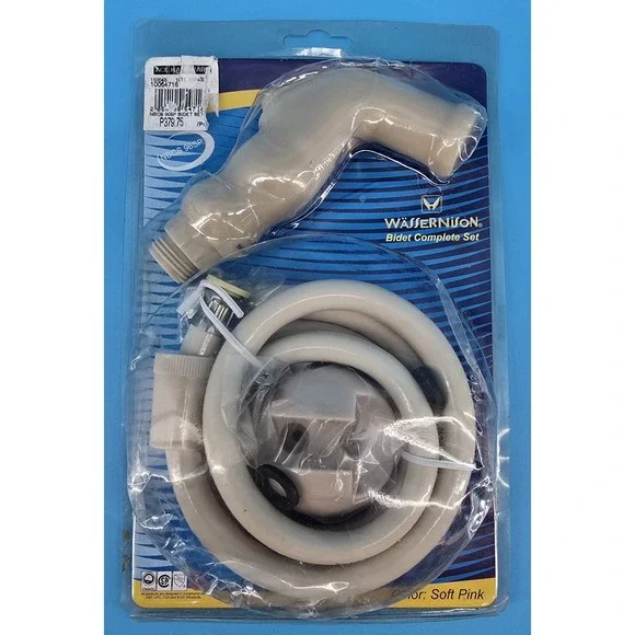 Wassernison Complete Bidet Set Handheld Sprayer Beige NBCS 96SP NEW in Package