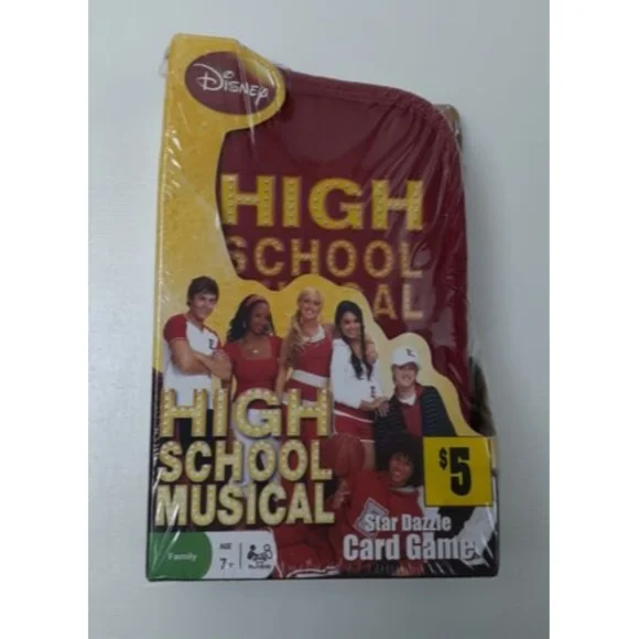 New, sealed! High School Musical Star Dazzle Card Game Disney