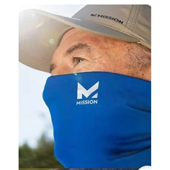 Mission 2020109452 Cooling Neck Gaiter - Blue
