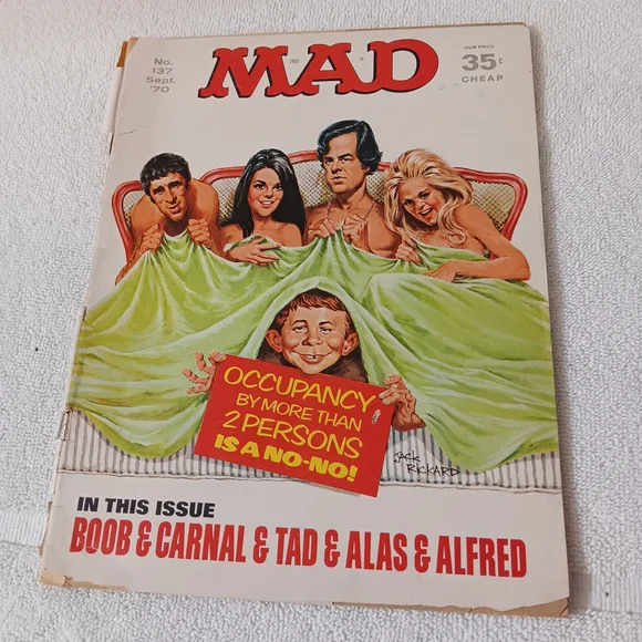 Vintage MAD Magazine Cover