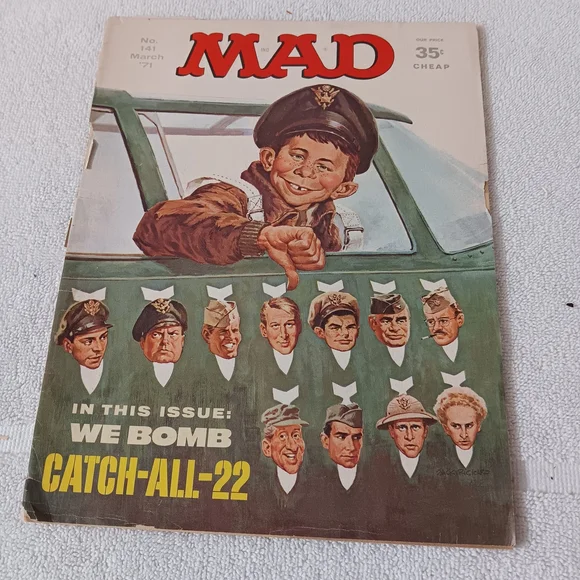 Vintage MAD Magazine March Issue