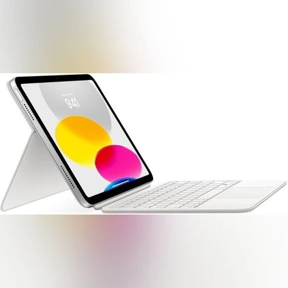 Apple Magic Keyboard Folio for iPad/ 10th Generation US English/ White/NWB