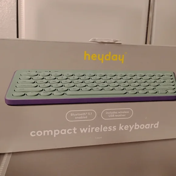 New Heyday Compact Wireless Keyboard