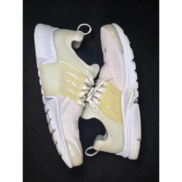 Nike Air Presto Triple White Sail GS Kids Running Shoes 833875-100 Size 6Y