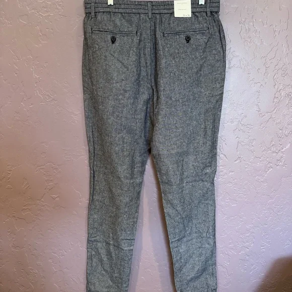 🔖NWT - Banana Republic Preppy Navy 32x36 Men's Pants