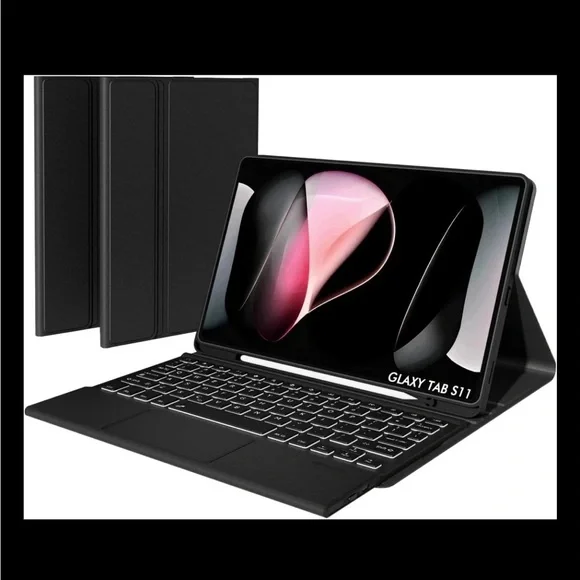 Doohoeek Bluetooth Keyboard Case for Samsung Galaxy Tab S11 11 inch 2025, New Bl