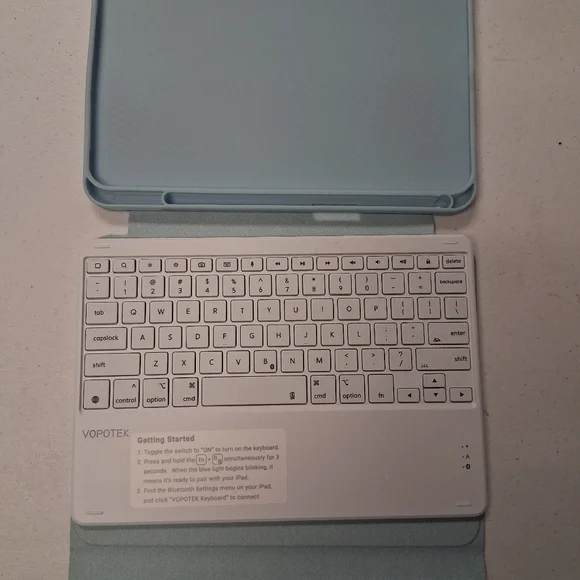 Vopotek iPad Keyboard Case For iPad 10th Generation 10.9 Inch