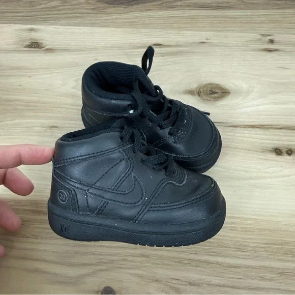 Nike Baby Black High-Top Sneakers
