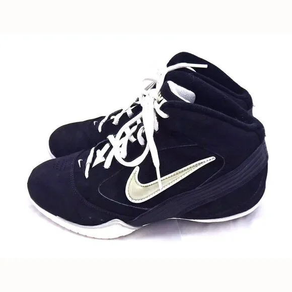 Nike Kids Flight Scorer black/white basketball shoes