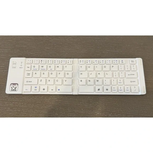 iWerkz Magnetic Folding Bluetooth Keyboard, Rechargeable, iOS/Android/Windows