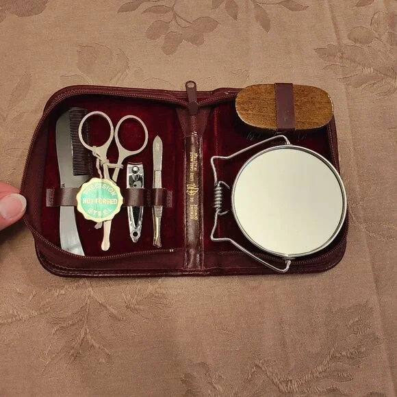 Vintage Toiletry Travel Kit, New with Tags!