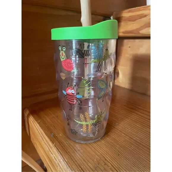 Tervis Cool Bugs Made in USA Double Walled Insulated Tumbler Cup, 10oz Wavy