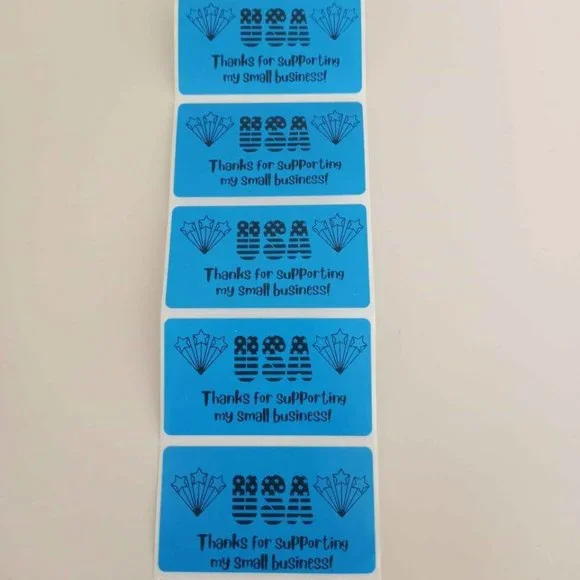 💙100 USA- Shipping Labels Thermal Packaging Stickers 2.25