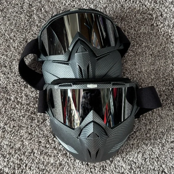 Lot of 2 Winter Masks with Goggles