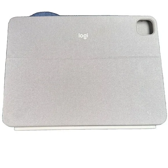 Logi Tablet Ebook Hard Case With Keyboard And Kickstand Grey
