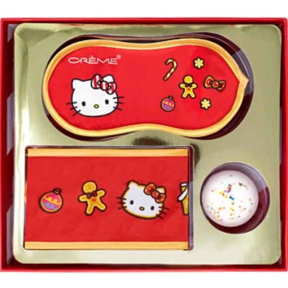 Hello Kitty 3-Piece Spa Set