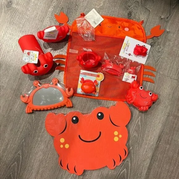 Kid's Crab Bath Set 10 Pieces