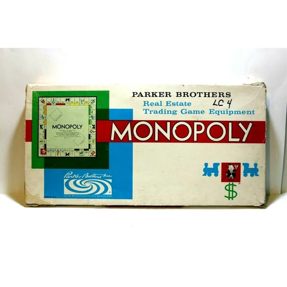 Original Hasbro Monopoly Classic Edition Family Traditional Replacement & Parts