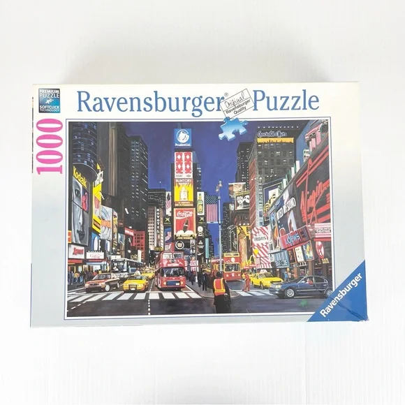 Ravensburger New York NYC Times Square 1000 Piece Jigsaw Puzzle