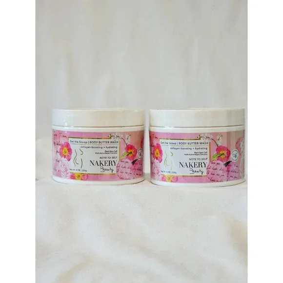 Nakery Beauty Body Butter Wash bundle of 2