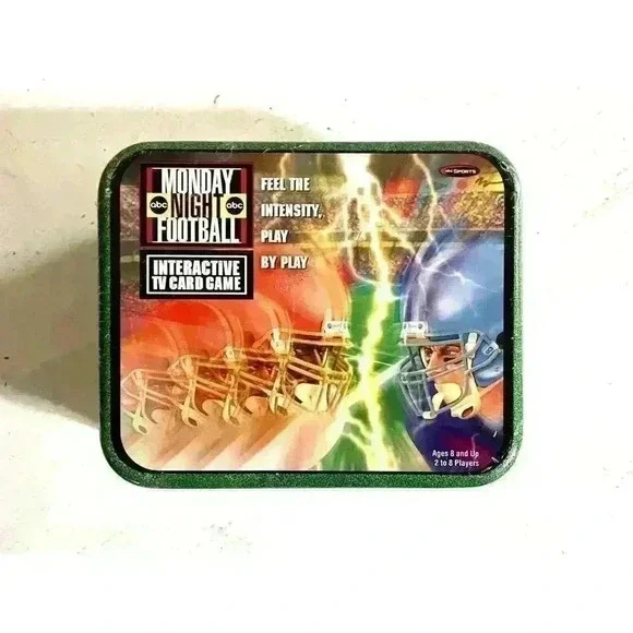 Monday Night Football Interactive TV Card Game Mattel New‎ Sealed
