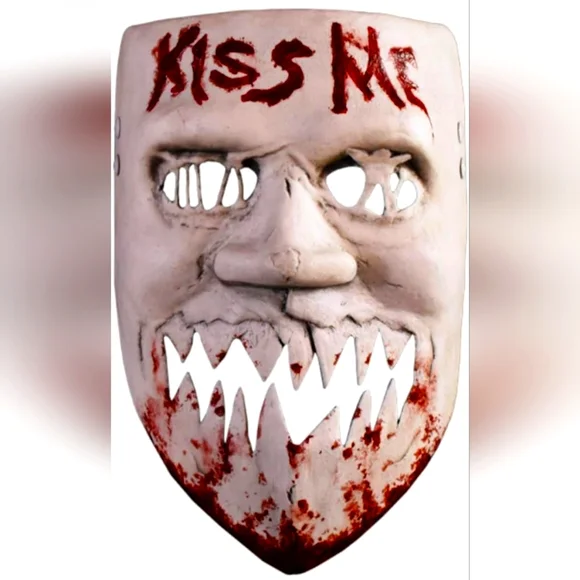 Kiss Me - Purge Halloween Mask - Election Year