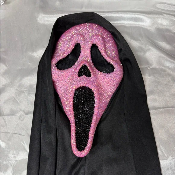 Sparkling Pink and Black Kids Costume