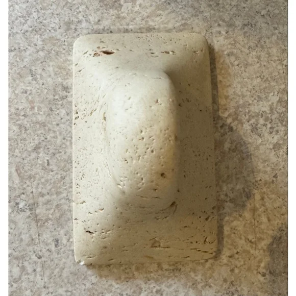 Travertine ( Cast Stone ) Light Beige Replacement end
