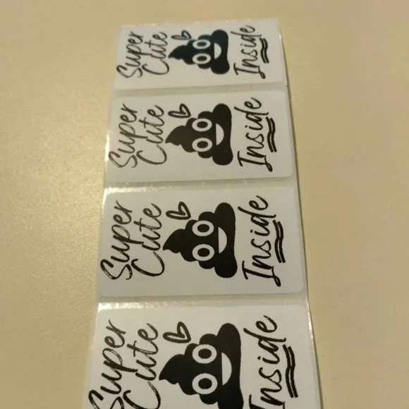 💙100 Super Cute- Shipping Labels Thermal Packaging Stickers 2.25