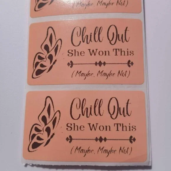 💙100 Chill Out- Shipping Labels Thermal Packaging Stickers 2.25