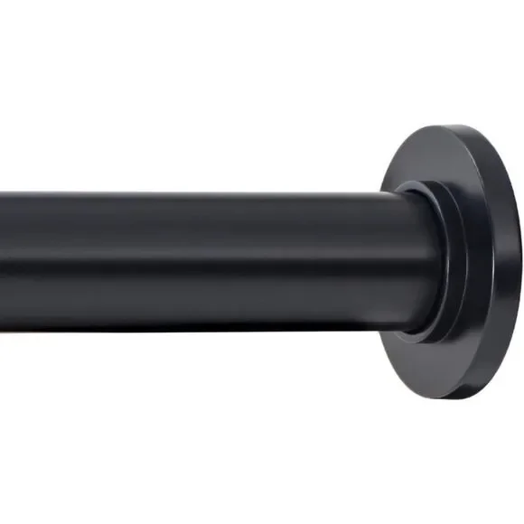 Ivilon Tension Curtain Rod or Shower Rod Simple Minimal Design 54