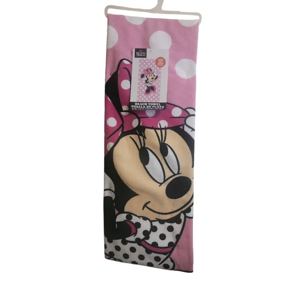 Disney Minnie Mouse Super Soft Absorbent Fade Resistant Beach Towel 27