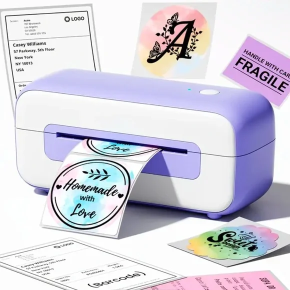Cricut Joy Compact Smart Cutting Machine - Purple and White