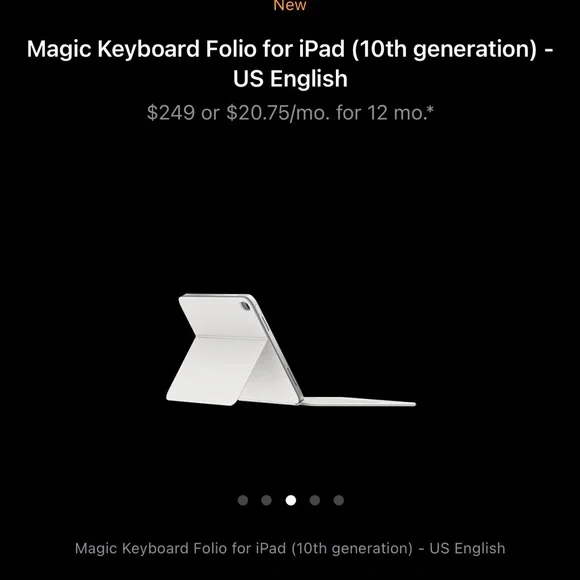 Magic Keyboard Folio for iPad (10th edition) US English