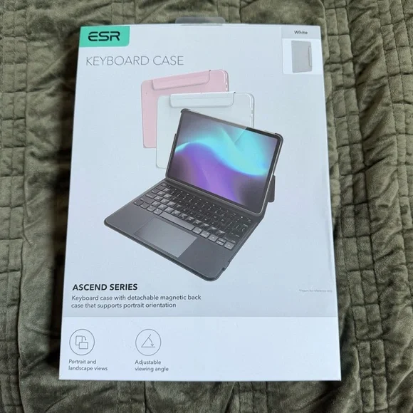 ESR Ascend Keyboard Case for iPad Air 11, iPad Pro 11 & iPad Air 4th & 5th Gen