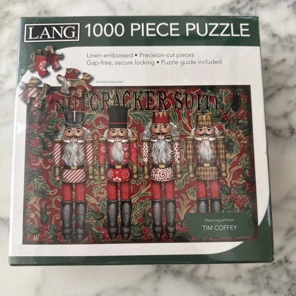 Lang 1000 Piece Puzzle 2021 Christmas Nutcracker Suite With Poster 20