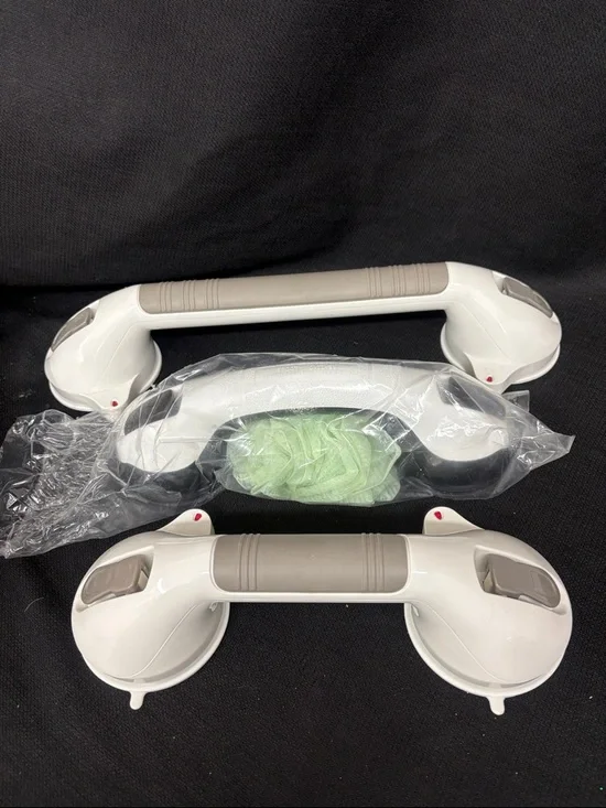 White Suction Grab Bars