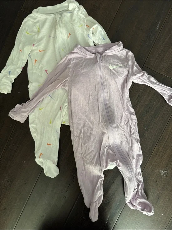 Nike baby footies