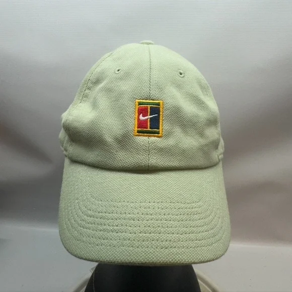 Nike Tennis Heritage 86 Court‎ Logo Hat Cap Strapback Honey Dew Green DJ6147-343