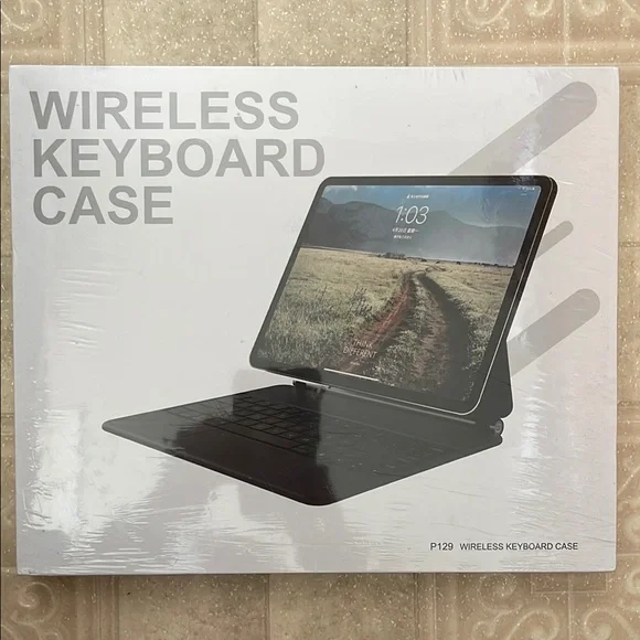 Keyboard Case for iPad Pro 12.9 inch (2022-2018) Wireless Bluetooth, Backlit