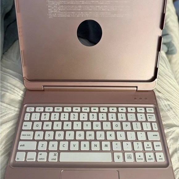 Rose Gold Keyboard Case