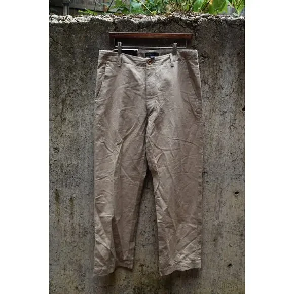 Banana Republic Dawson Flat Front Khaki Pants – 34x30 – NWT