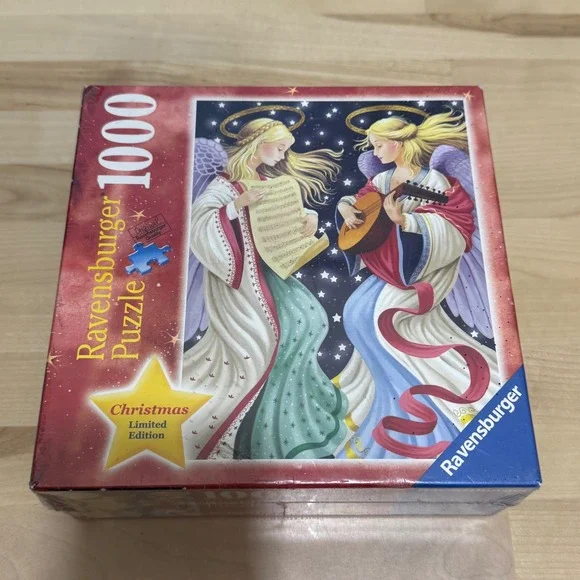 Ravensburger Jigsaw Puzzle 1000 Piece Limited Edition Two Angels Sealed Box