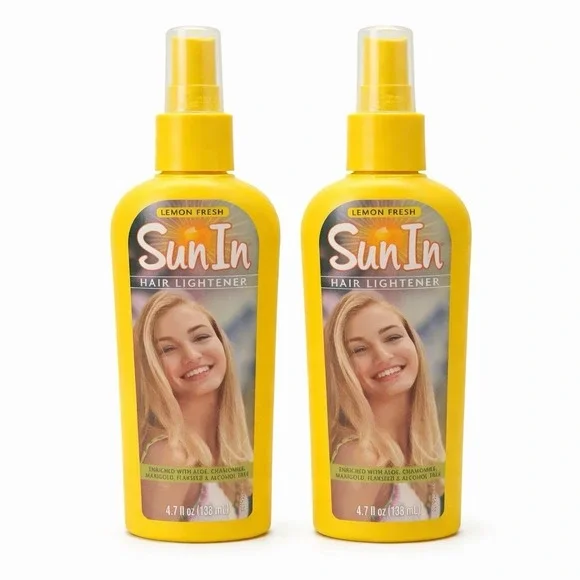 NEW Sun-In Hair Lightener,‎ Lemon Fresh 4.7 fl oz Lot of 2