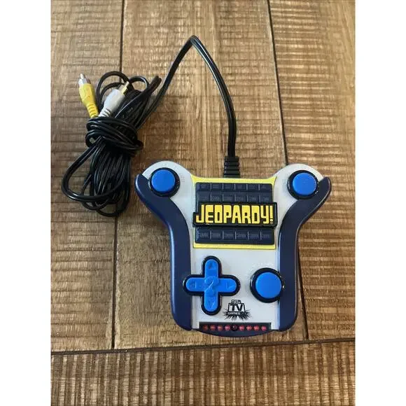 2007 JAKKS PACIFIC Jeopardy TV Plug N Play Handheld Video Game