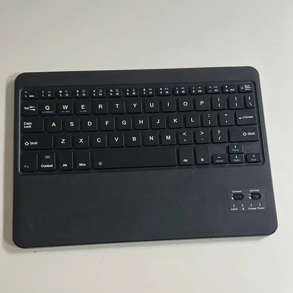 Wireless Black Keyboard with Touchpad